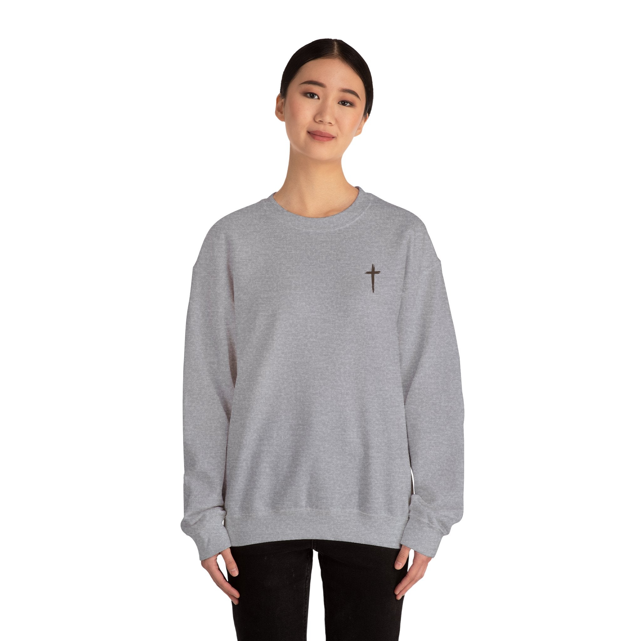 1 Peter 2:24 - Christian Crewneck Sweatshirt