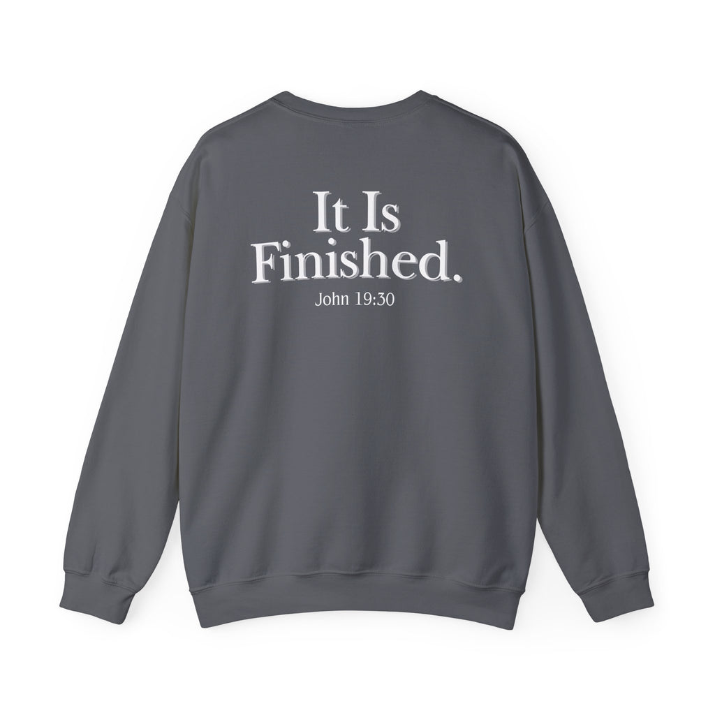 John 19:30 - Christian Crewneck Sweatshirt