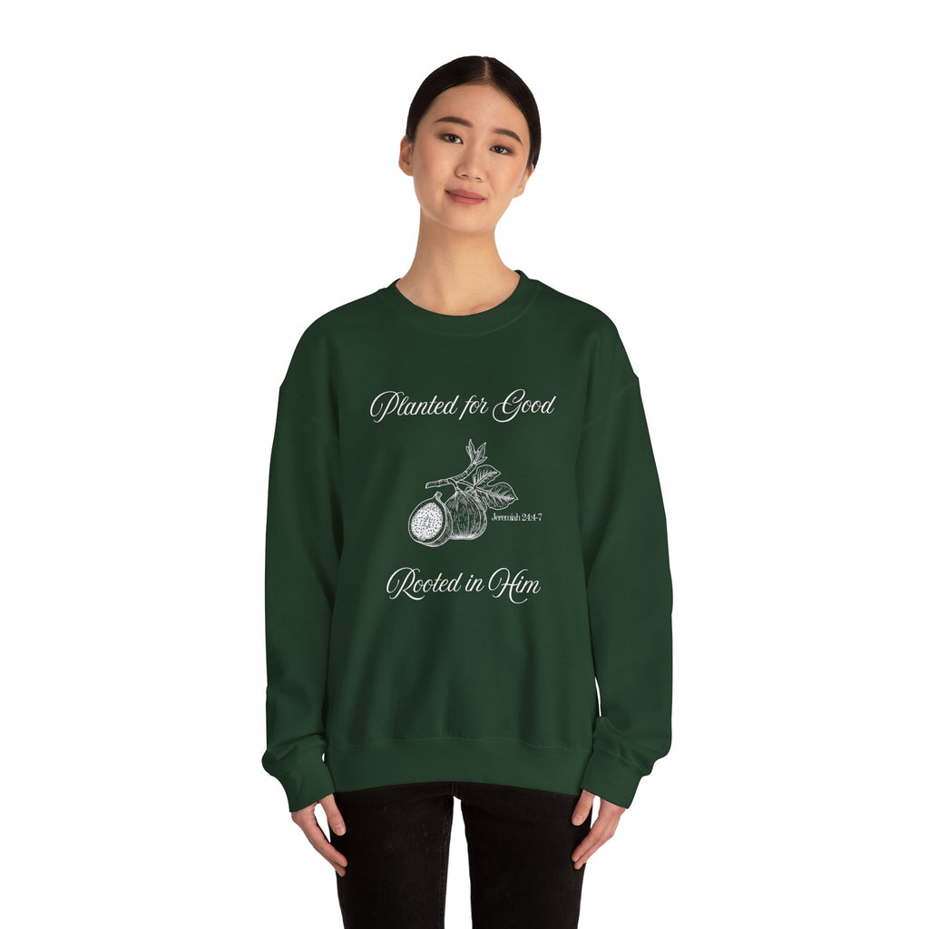 Jeremiah 24:4-7 - Christian Crewneck Sweatshirt