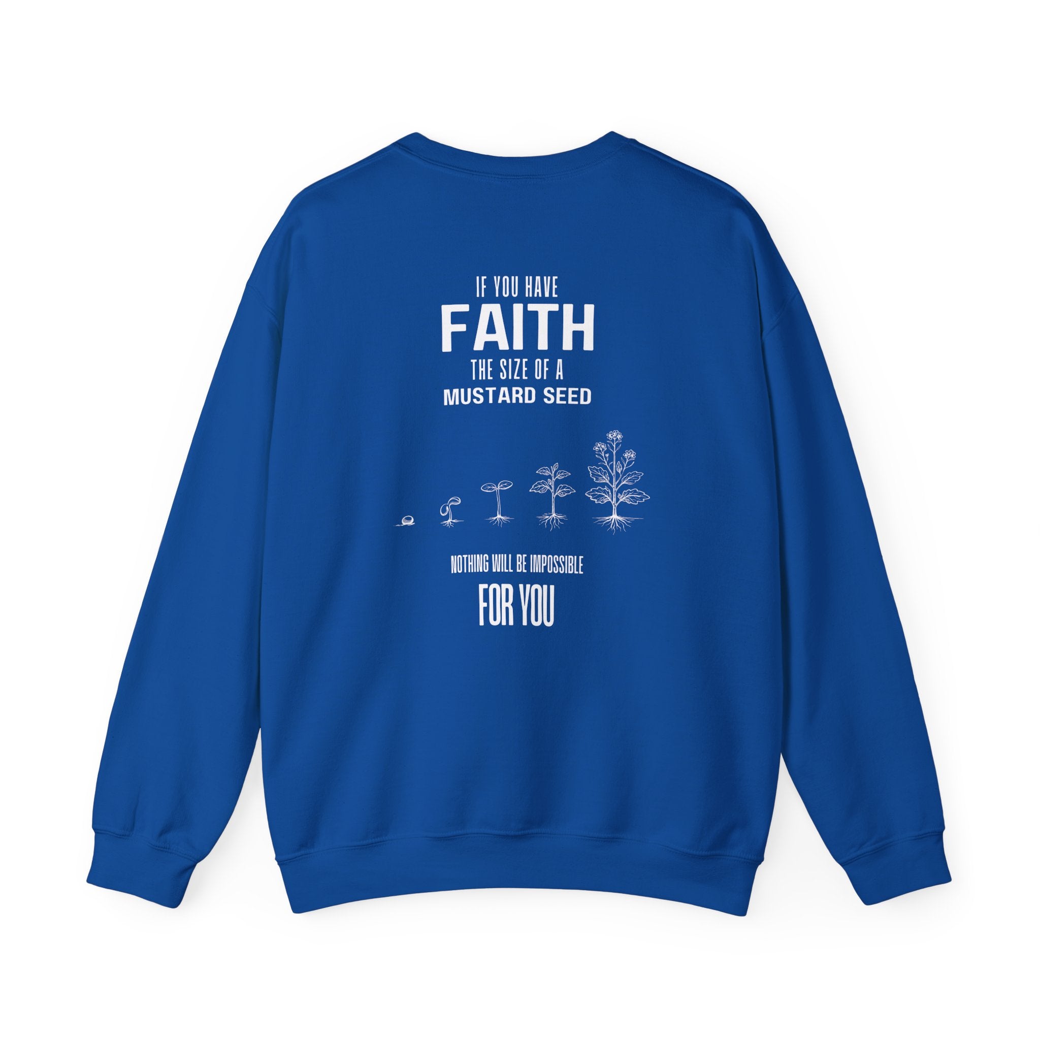 Matthew 17:20 - Christian Crewneck Sweatshirt