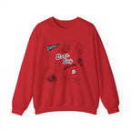 Football Game Day - Graphic Crewneck Sweatshirt