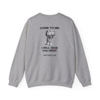 Matthew 11:28 - Christian Crewneck Sweatshirt