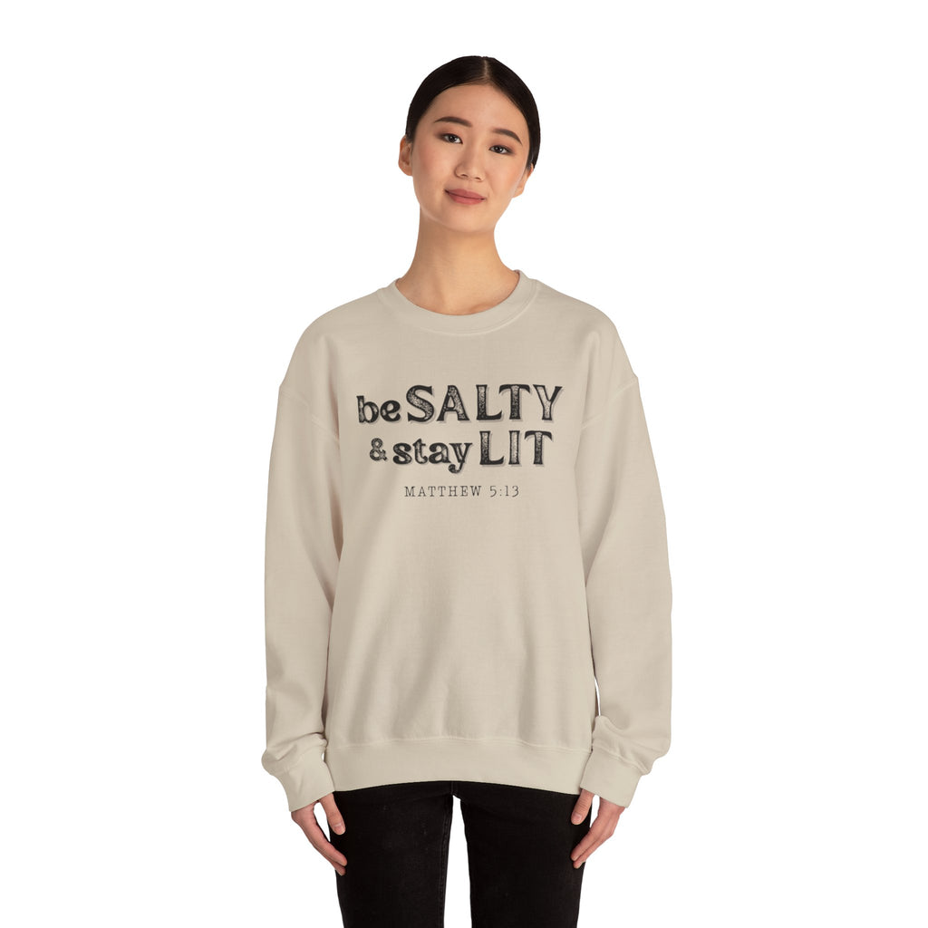 Matthew 5:13 - Christian Crewneck Sweatshirt