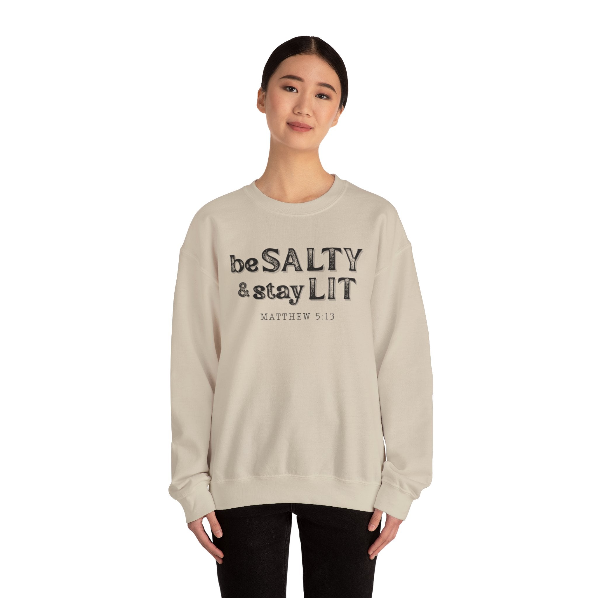 Matthew 5:13 - Christian Crewneck Sweatshirt