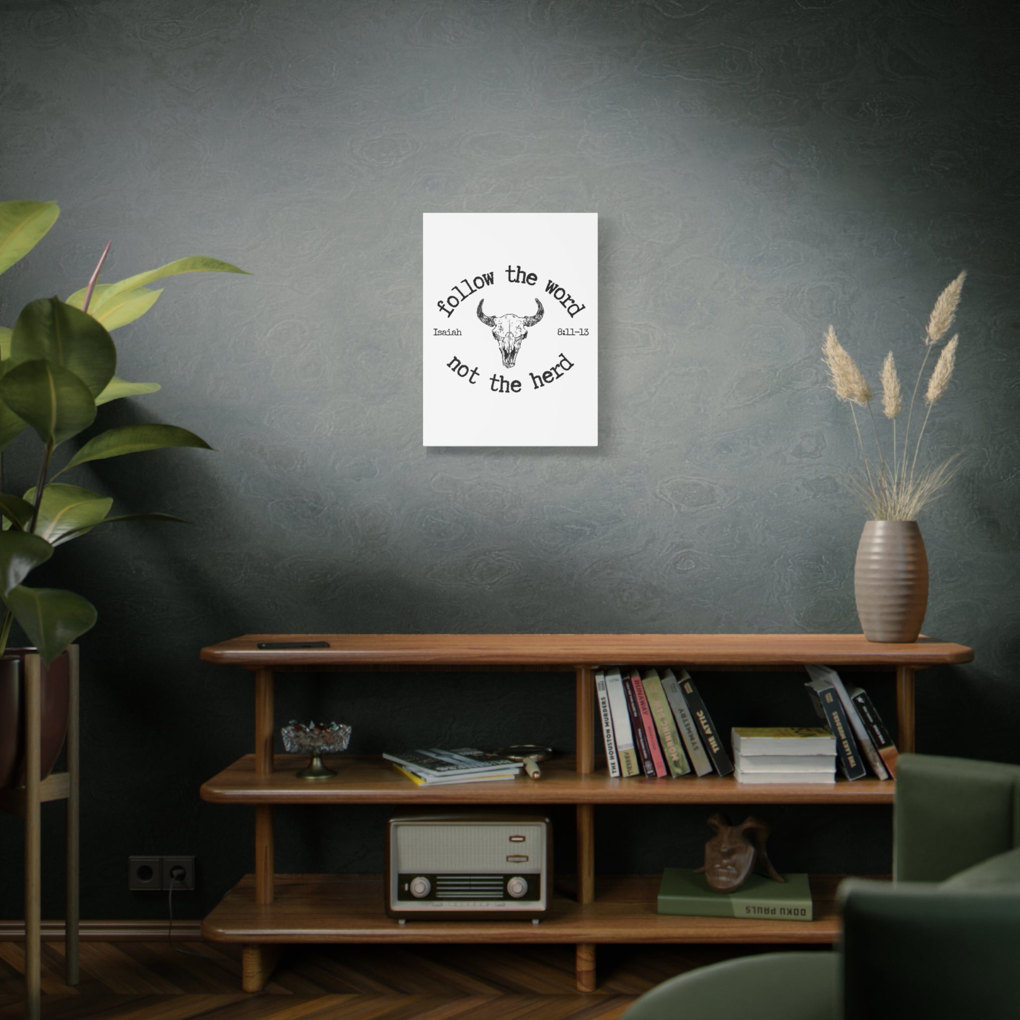 Isaiah 8:11-13 - Christian Wall Art
