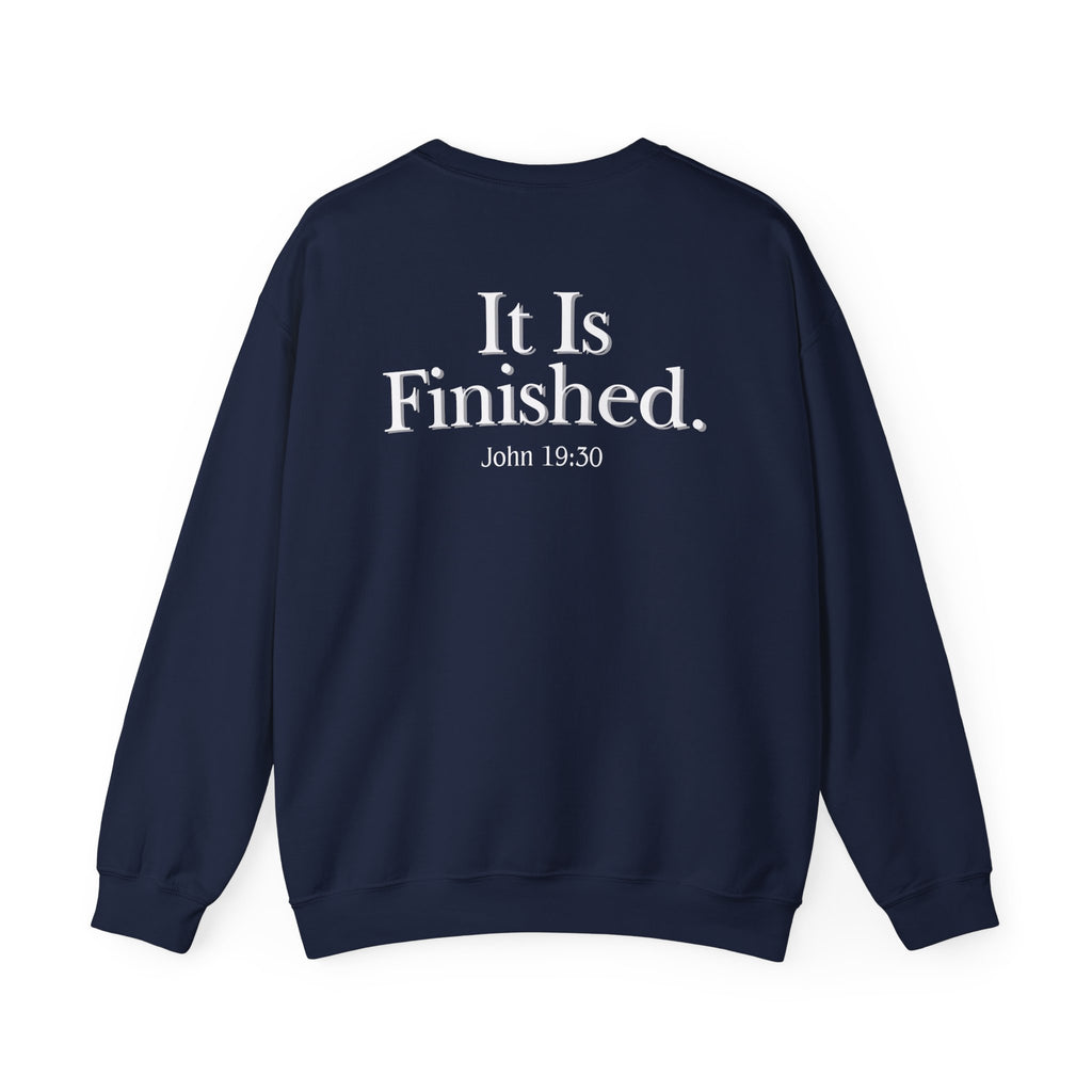 John 19:30 - Christian Crewneck Sweatshirt