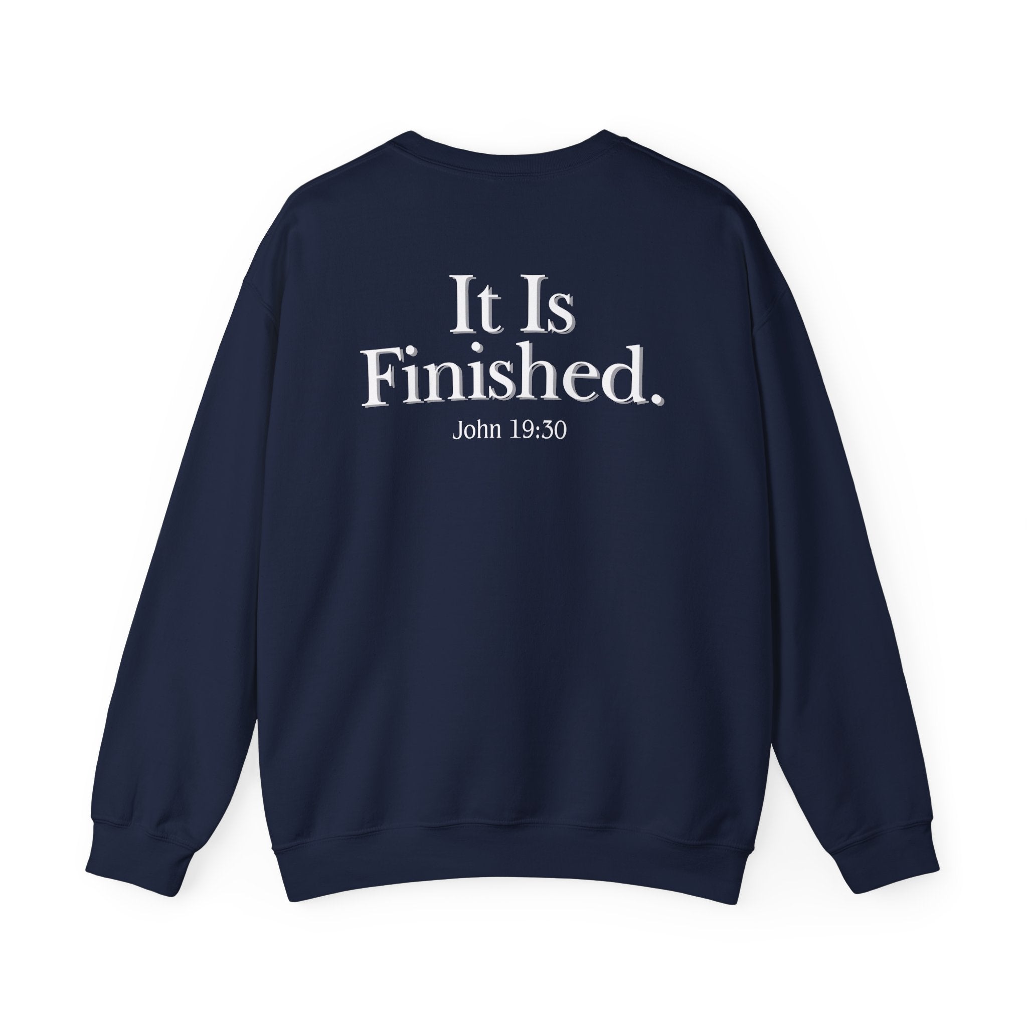 John 19:30 - Christian Crewneck Sweatshirt