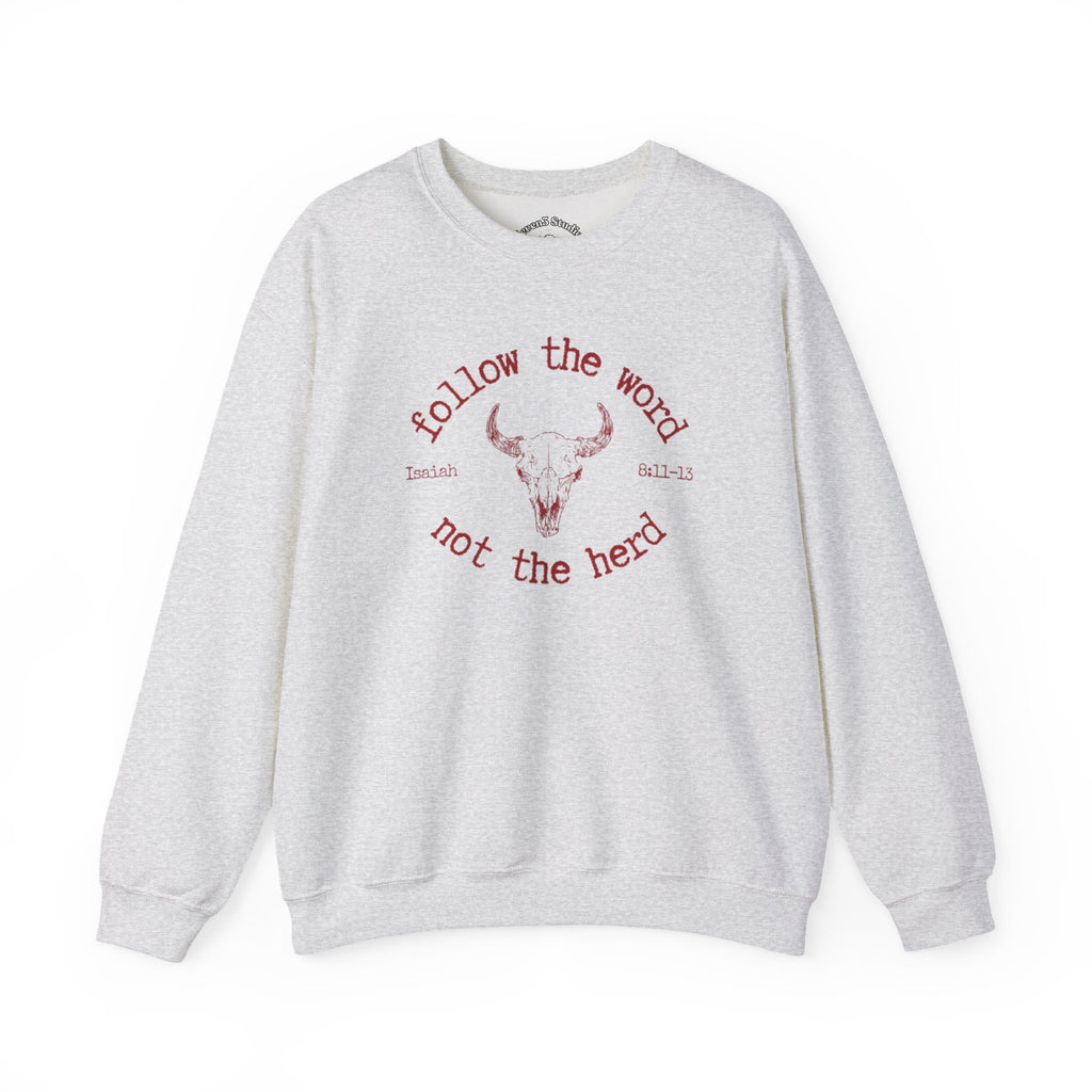 Isaiah 8:11-13 - Christian Crewneck Sweatshirt