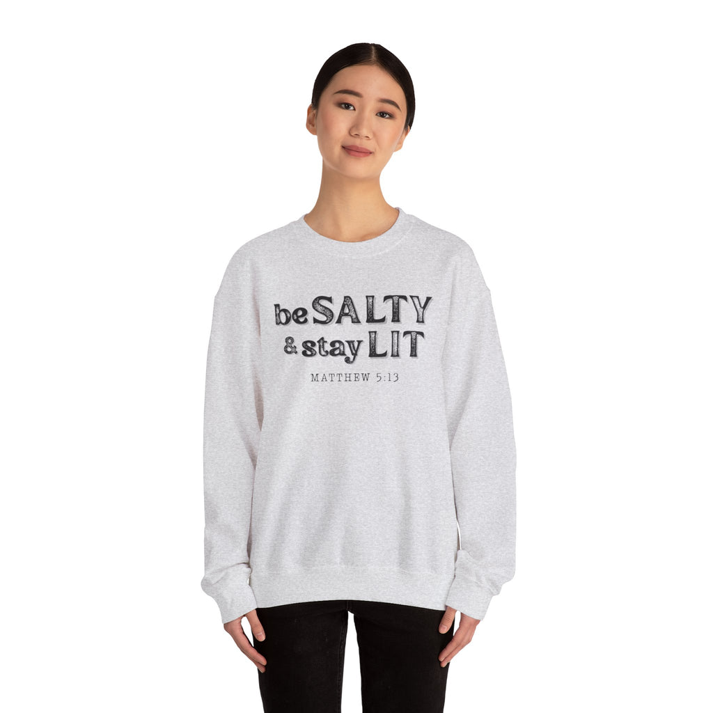 Matthew 5:13 - Christian Crewneck Sweatshirt