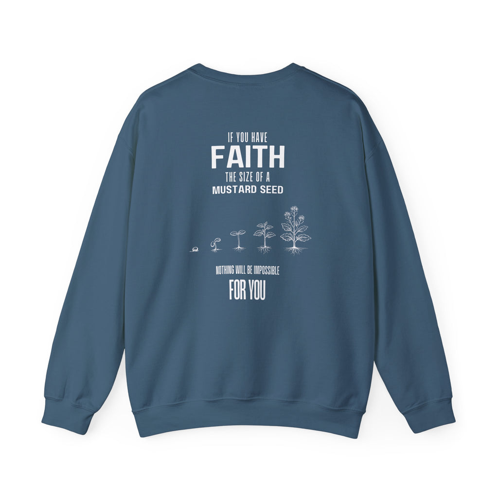 Matthew 17:20 - Christian Crewneck Sweatshirt