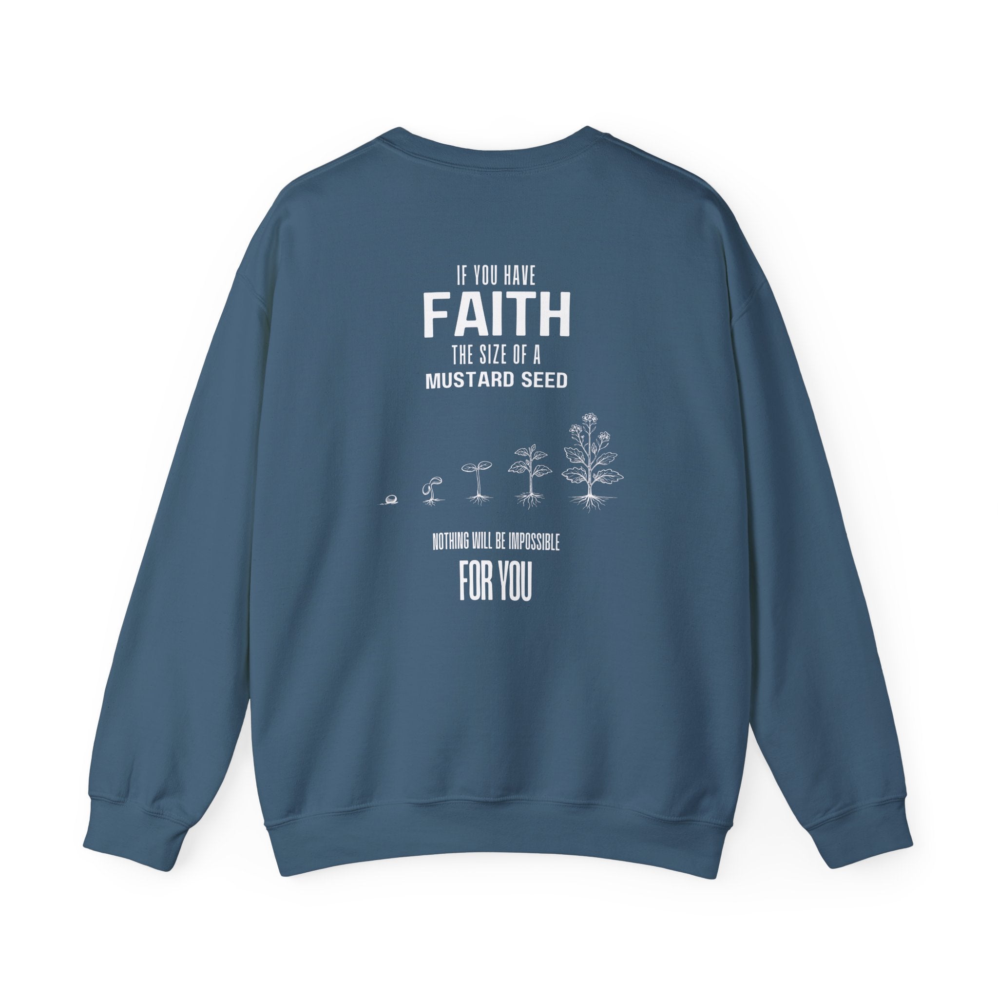 Matthew 17:20 - Christian Crewneck Sweatshirt