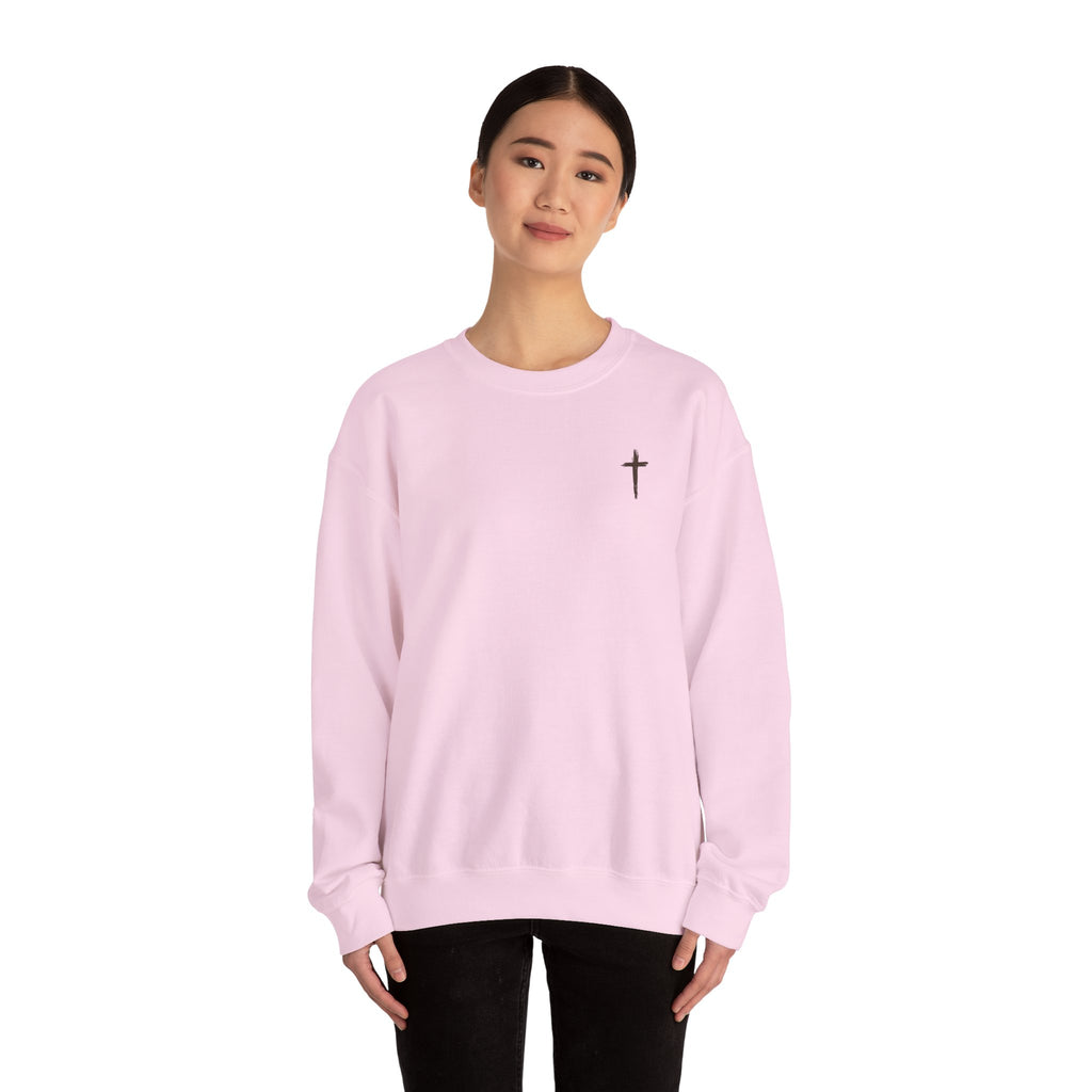 1 Peter 2:24 - Christian Crewneck Sweatshirt