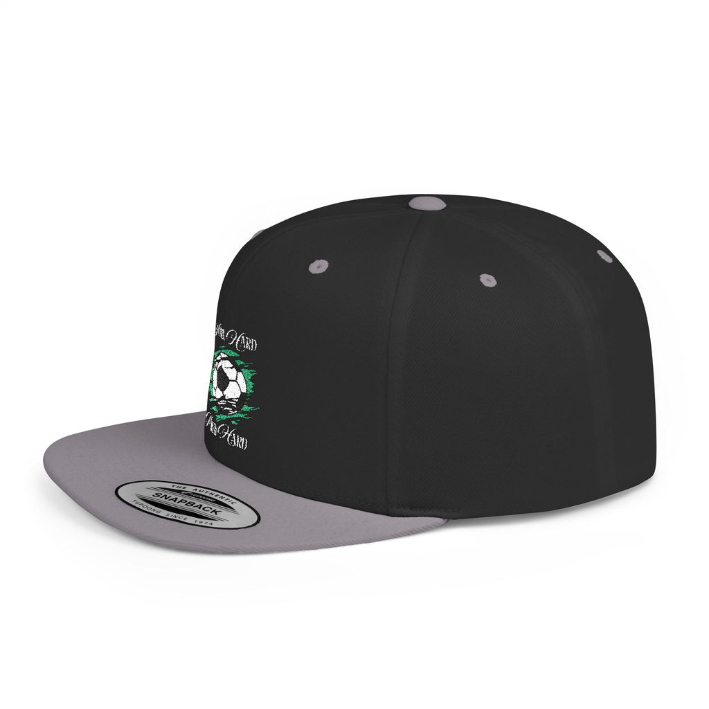 Soccer Work Hard Pray Hard - Christian Snapback