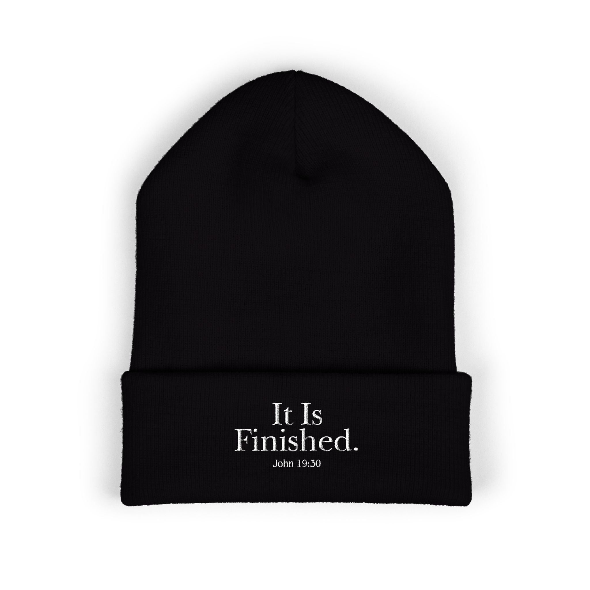 John 19:30 - Christian Beanie (Embroidered)