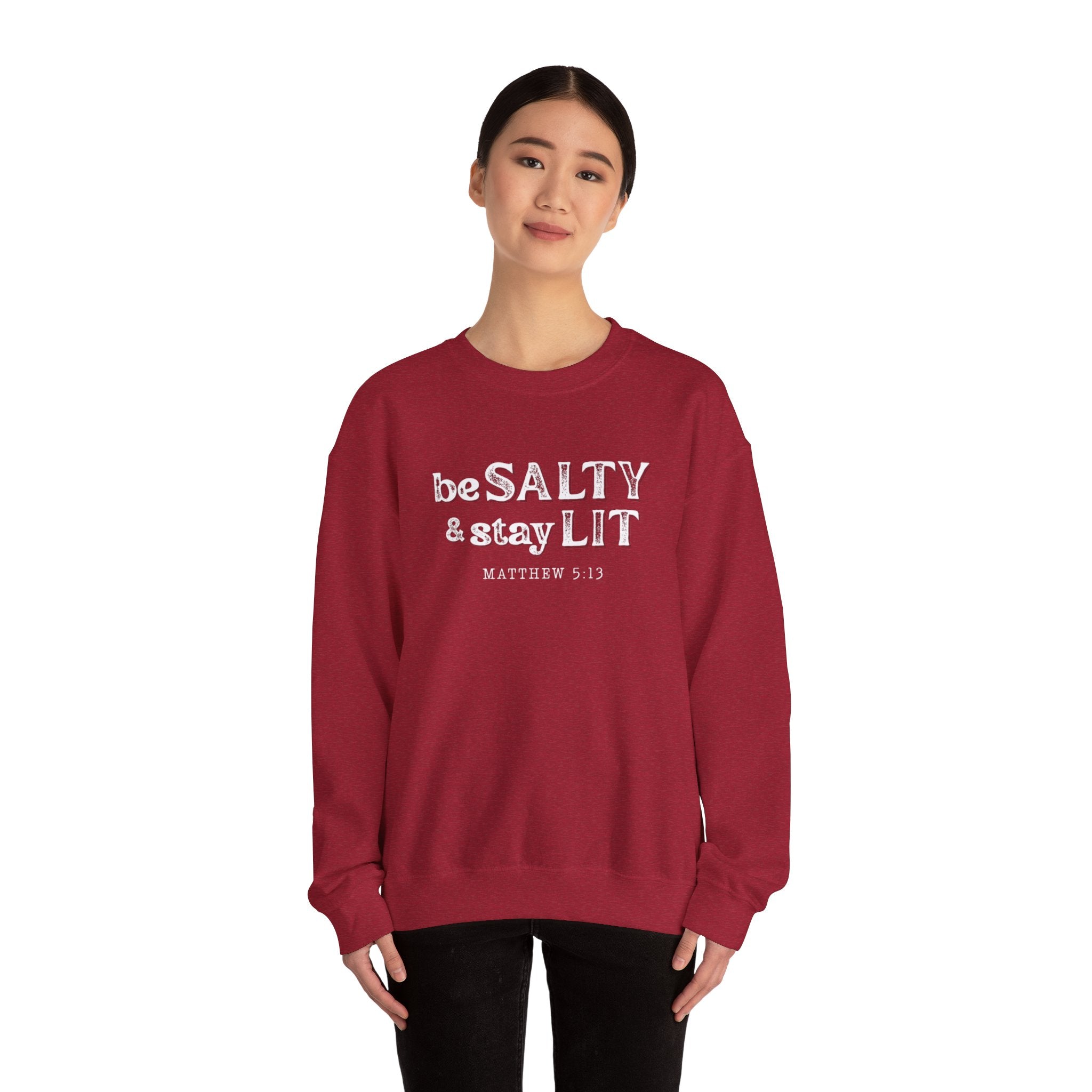 Matthew 5:13 - Christian Crewneck Sweatshirt