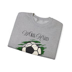 Soccer Work Hard Pray Hard - Crewneck Sweatshirt
