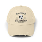 Soccer Sideline Social Club - Distressed Cap