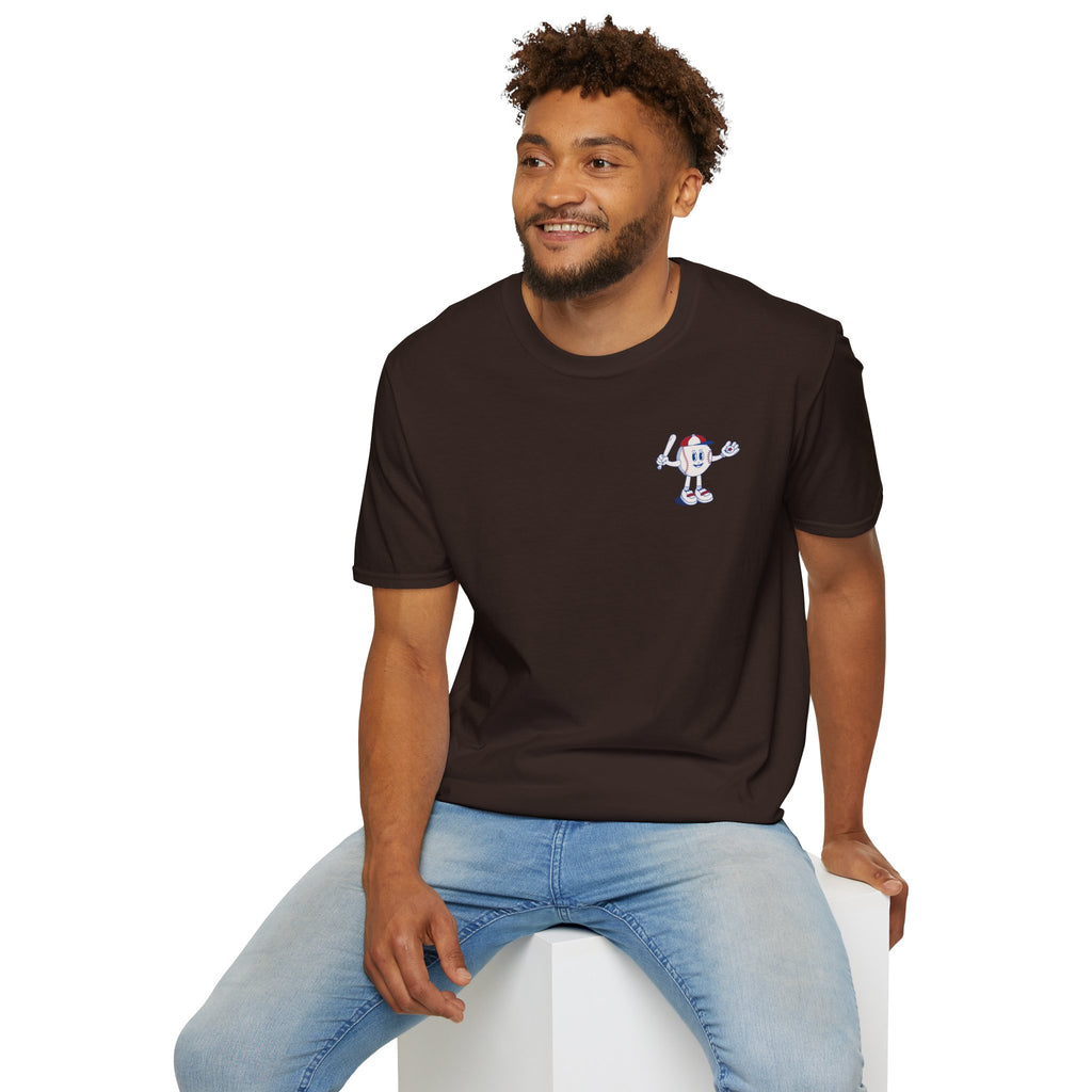 Retro Baseball Boy - Graphic Tee