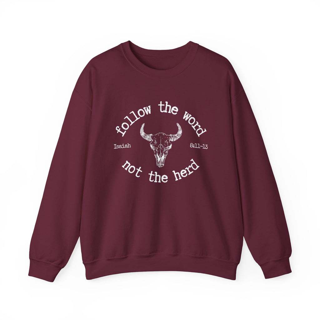 Isaiah 8:11-13 - Christian Crewneck Sweatshirt