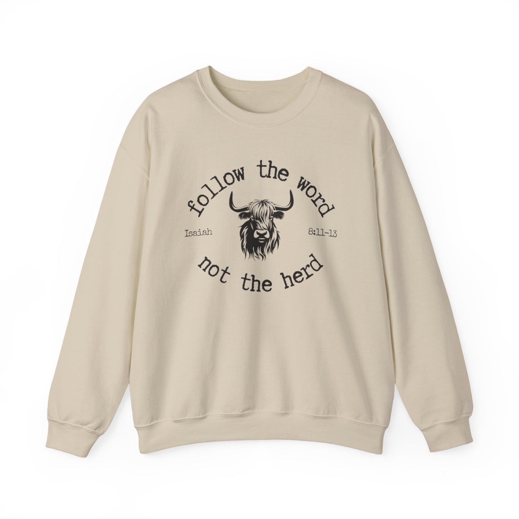 Isaiah 8:11-13 - Christian Crewneck Sweatshirt