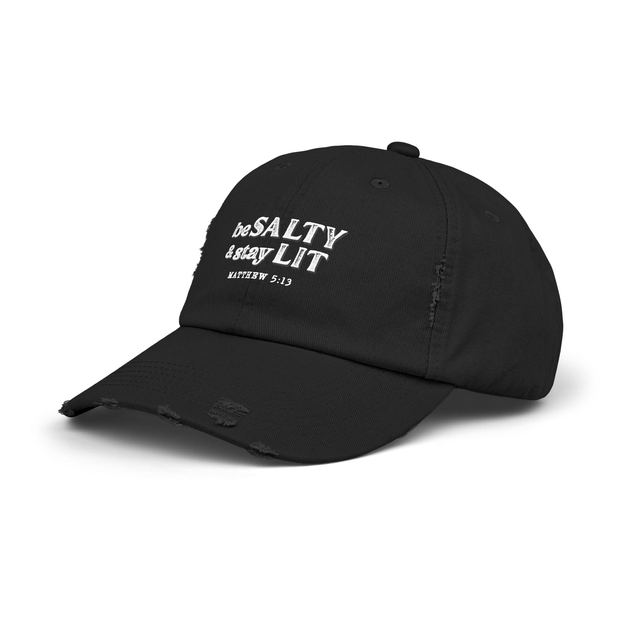 Matthew 5:13 - Christian Distressed Cap