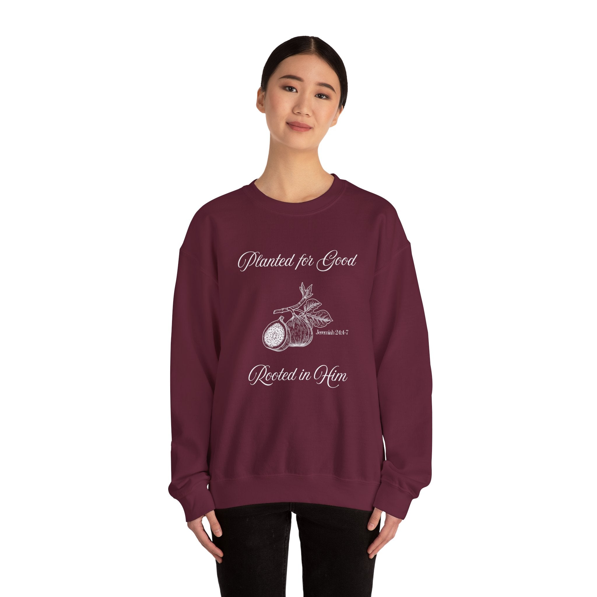 Jeremiah 24:4-7 - Christian Crewneck Sweatshirt
