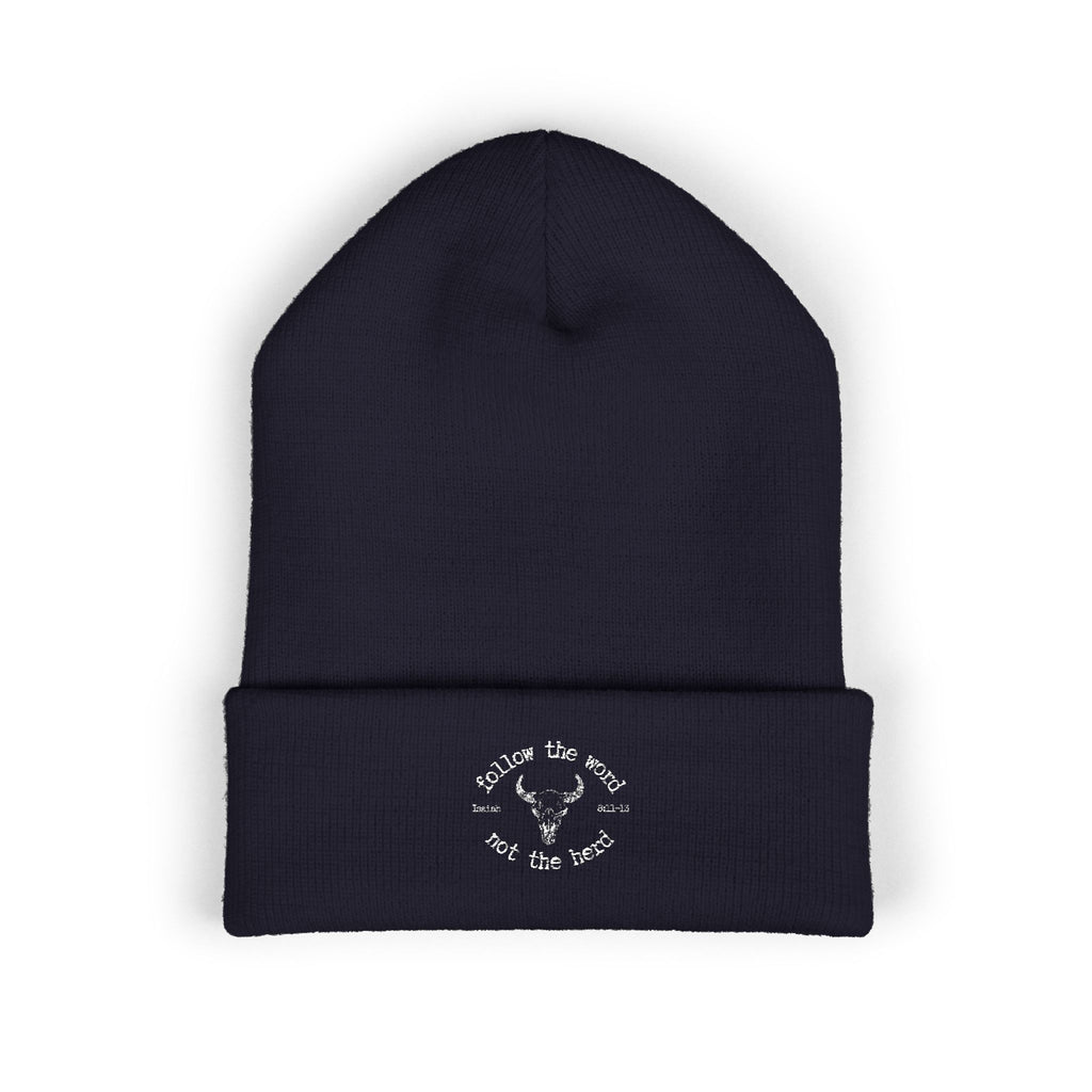 Isaiah 8:11-13 - Christian Beanie (Embroidered)