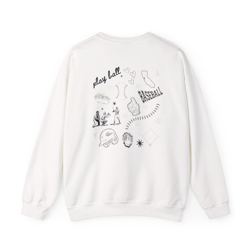 Baseball Mama - Crewneck Sweatshirt