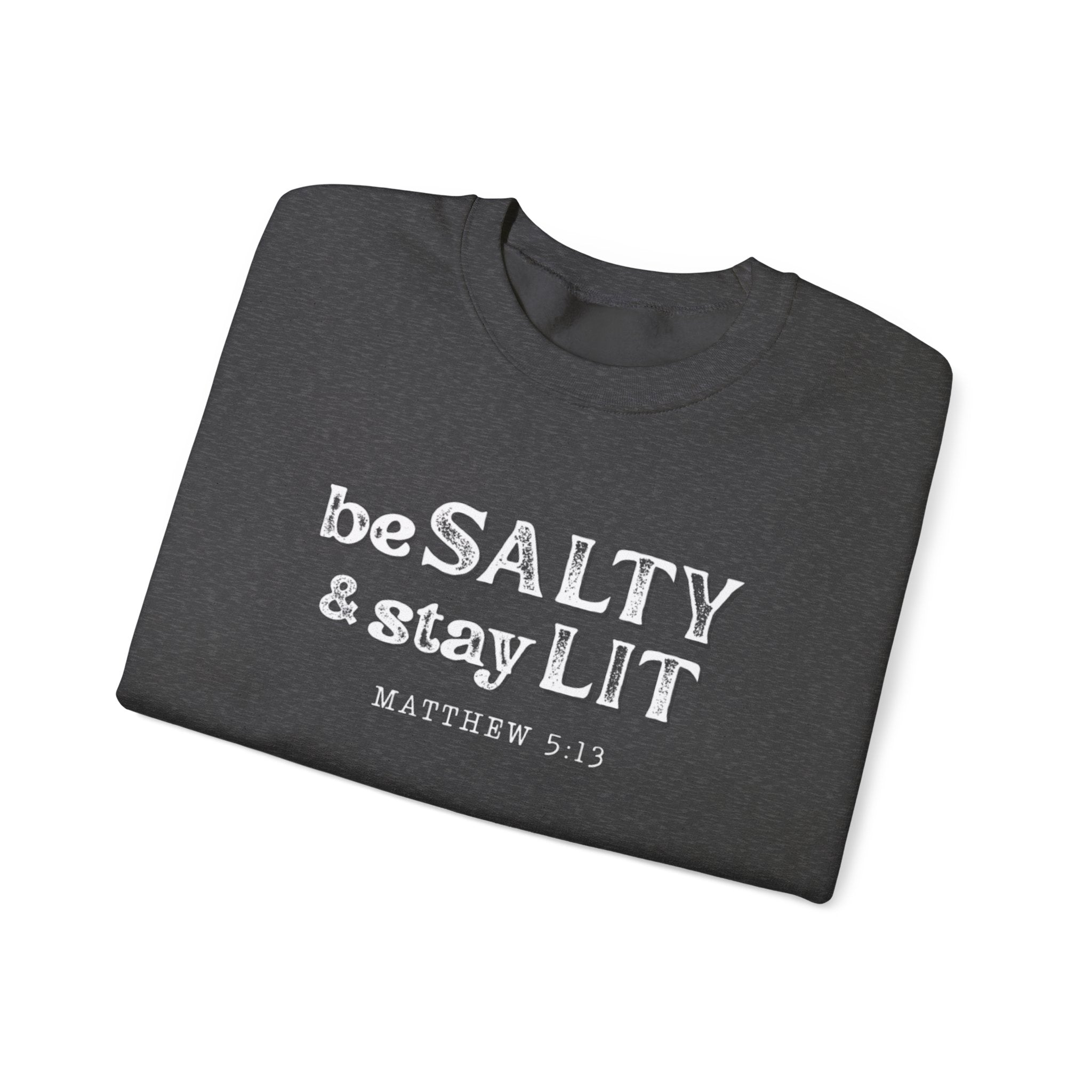 Matthew 5:13 - Christian Crewneck Sweatshirt