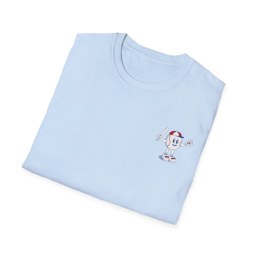 Retro Baseball Boy - Graphic Tee