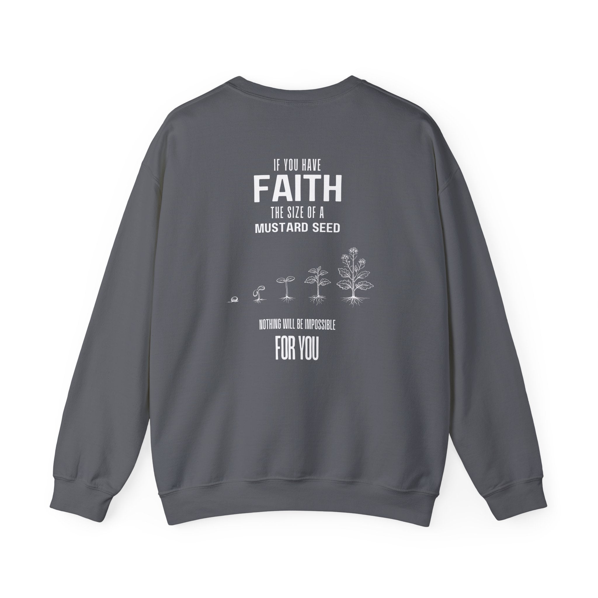Matthew 17:20 - Christian Crewneck Sweatshirt