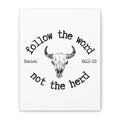 Isaiah 8:11-13 - Christian Wall Art