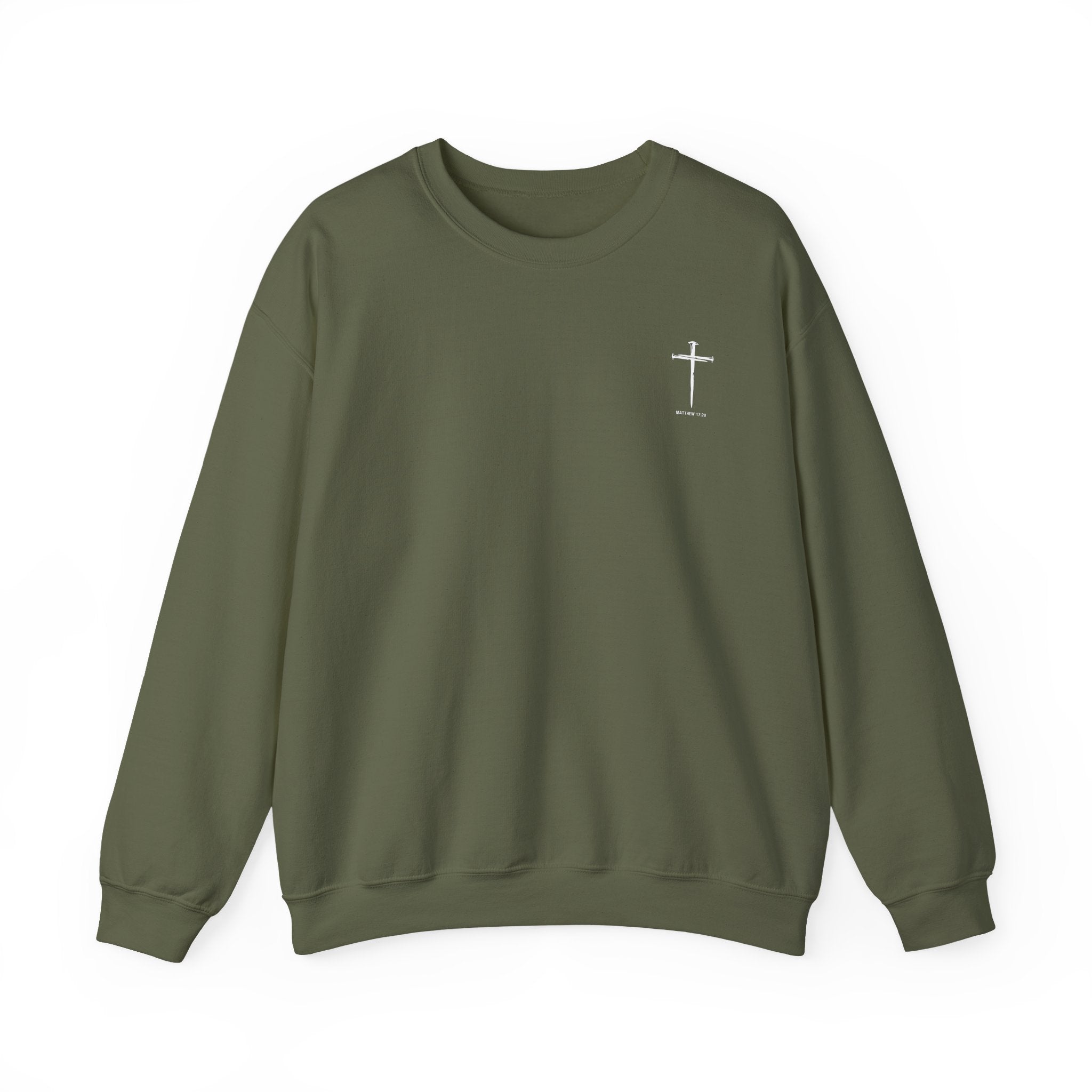 Matthew 17:20 - Christian Crewneck Sweatshirt