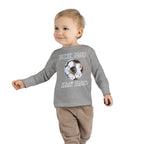 Soccer Work Hard Pray Hard - Toddler Long Sleeve