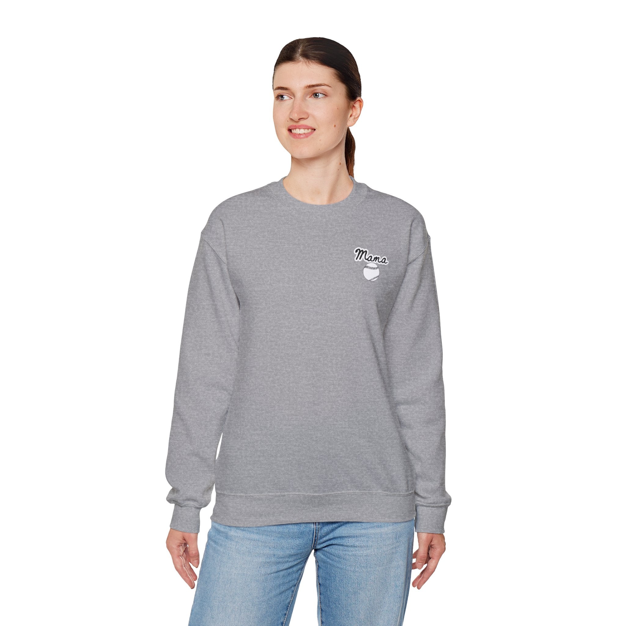 Baseball Mama - Crewneck Sweatshirt