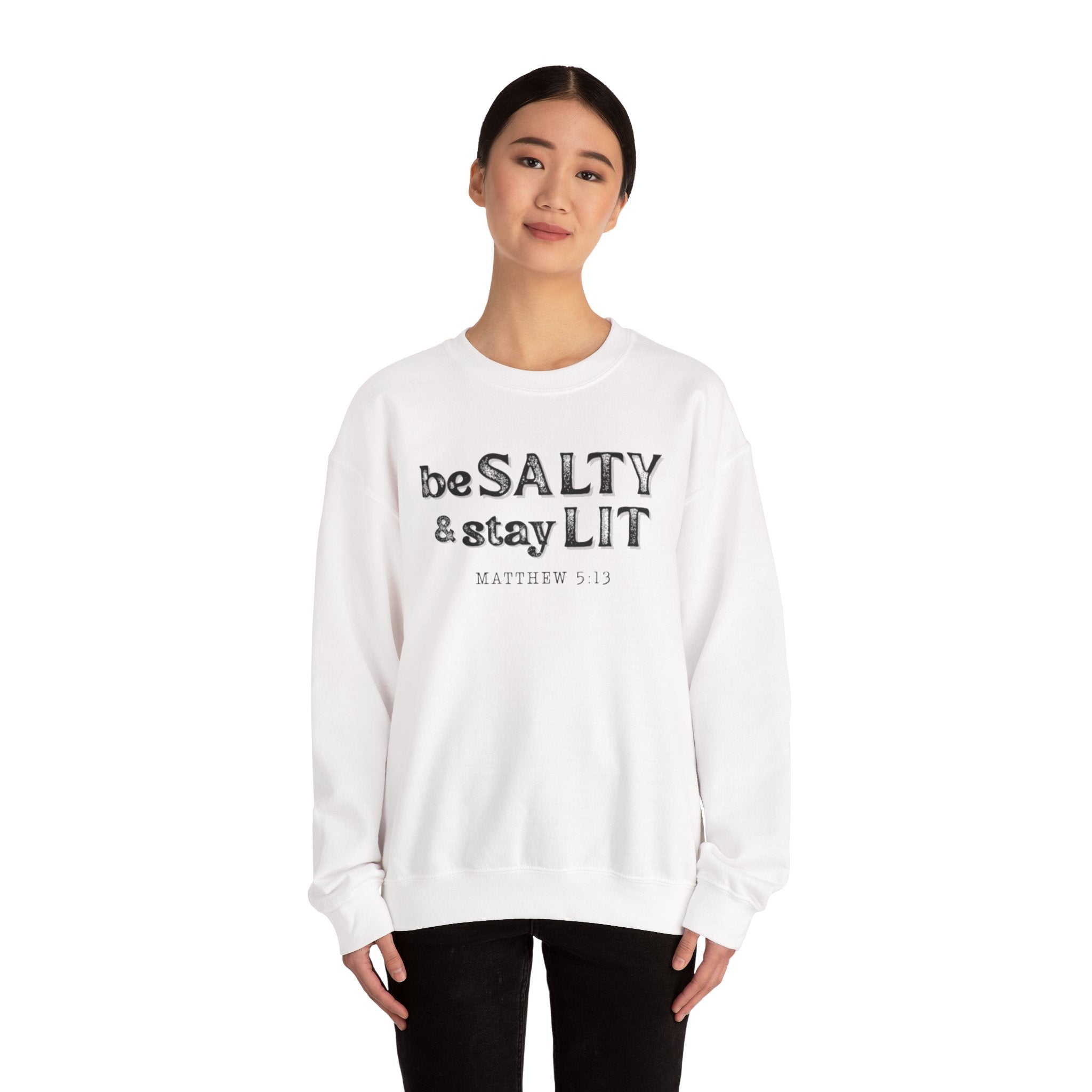 Matthew 5:13 - Christian Crewneck Sweatshirt