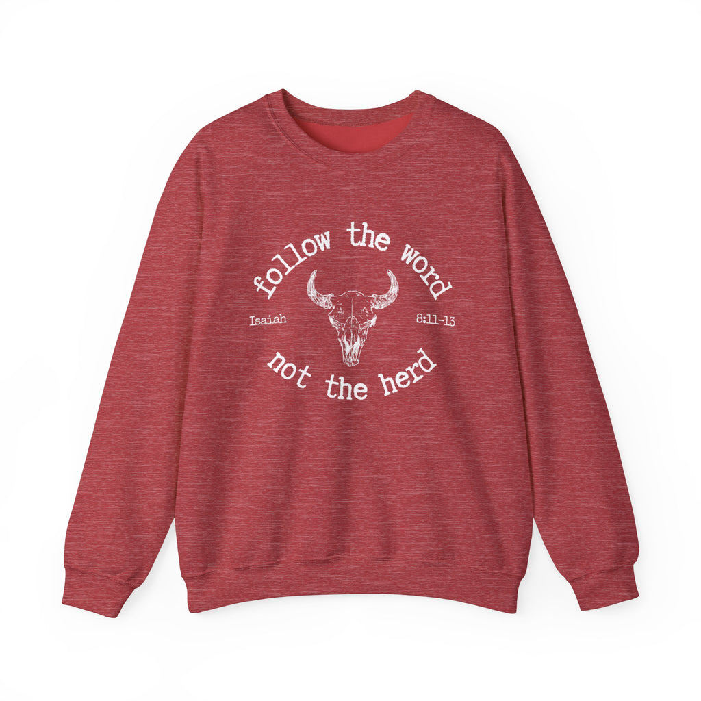 Isaiah 8:11-13 - Christian Crewneck Sweatshirt